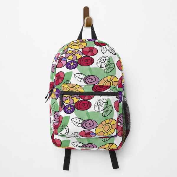Item preview, Retro flowers repeat designed and sold by MinnietheCat.