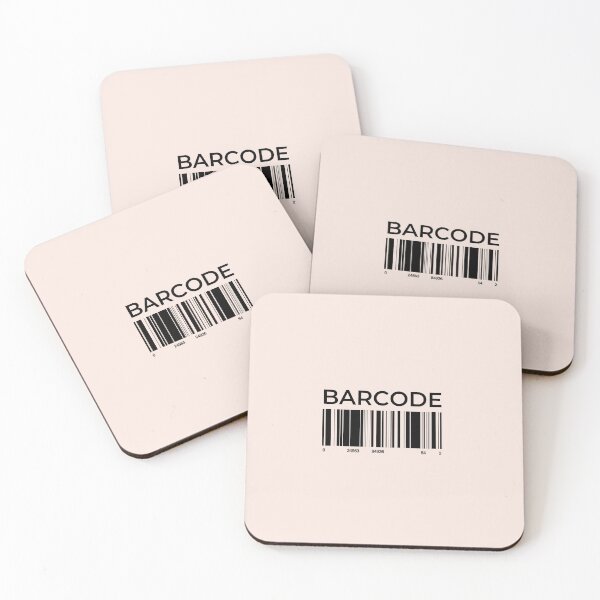 Item preview, BARCODE | Pastel Pink Background designed and sold by RM-Journey.