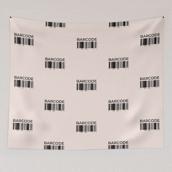 Item preview, BARCODE | Pastel Pink Background designed and sold by RM-Journey.