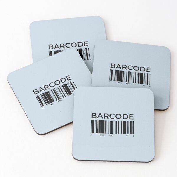 Item preview, BARCODE | Pastel Blue Background designed and sold by RM-Journey.
