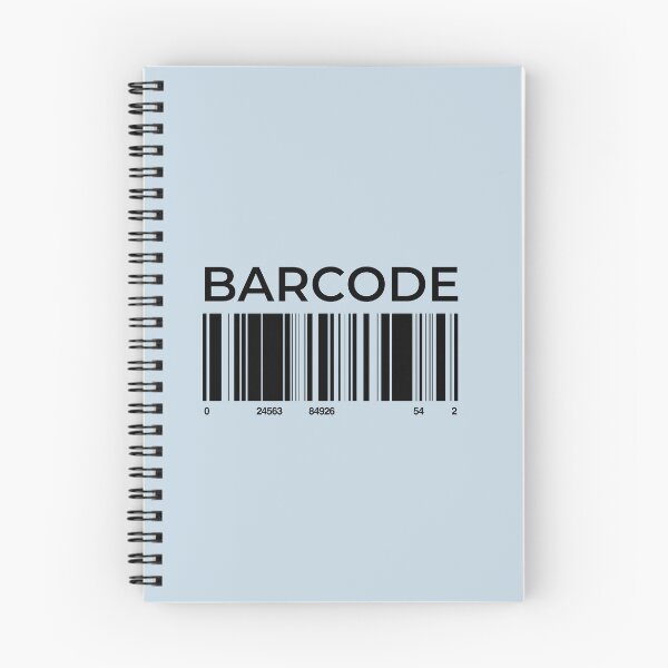Item preview, BARCODE | Pastel Blue Background designed and sold by RM-Journey.