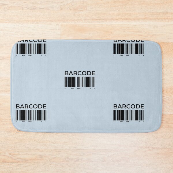 Item preview, BARCODE | Pastel Blue Background designed and sold by RM-Journey.