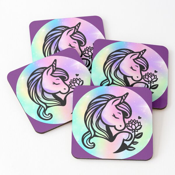 Item preview, Unicorn with Flower designed and sold by theartfulaspie.
