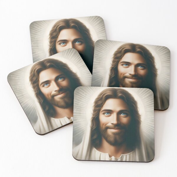 Item preview, Jesus Smiling , Jesus Christ , Jesus Face, Lord Christ, Christian designed and sold by stylishdzign.