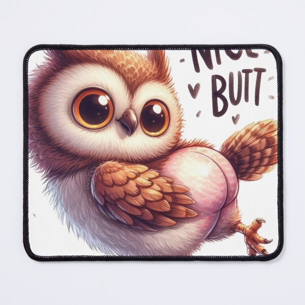 Item preview, Nice Butt Owl designed and sold by Eiwaprints.