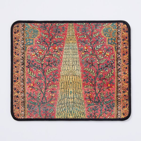 Item preview, Esfahan Persian Garden Carpet Print designed and sold by Vicky Brago-Mitchell®.