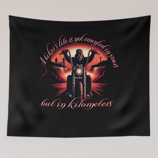 Item preview,  A biker's life is not counted in years , but in kilometers 2 designed and sold by TomVtX.
