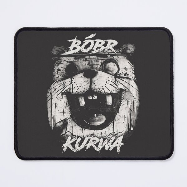 Item preview, Bóbr Ku&wa - Grim black and white graffiti, Bober, Beaver, Bóbr, Boberek designed and sold by SculpterioShop.