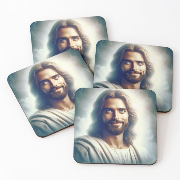 Item preview, Jesus Smiling , Jesus Christ , Jesus Face, Lord Christ, Christian designed and sold by stylishdzign.