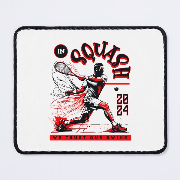 Item preview, Squash player designed and sold by Graffik-Peeps.