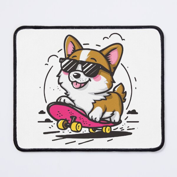 Item preview, Skateboarding Pup designed and sold by Positive_Space.