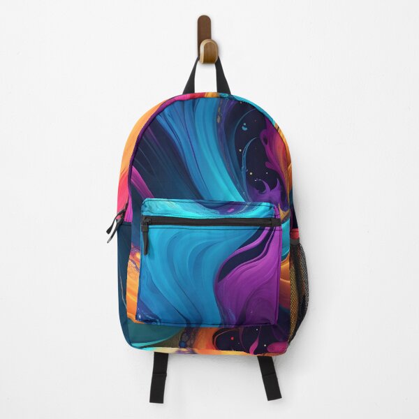 Item preview, Vibrant Abstract Artwork: A Dance of Colors Unleashing Creative Energy and Imagination designed and sold by PillowTalkyZone.
