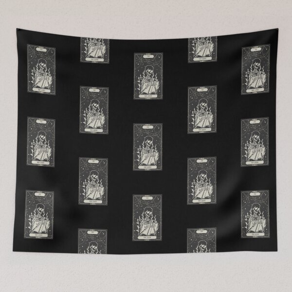 Item preview, Der Leser | Illustration of a Skull | Black Background designed and sold by RM-Journey.