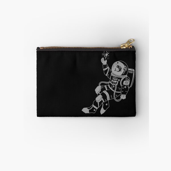 Item preview, Astronautical: fish in a spacesuit (gray) designed and sold by TheDoodlemancer.
