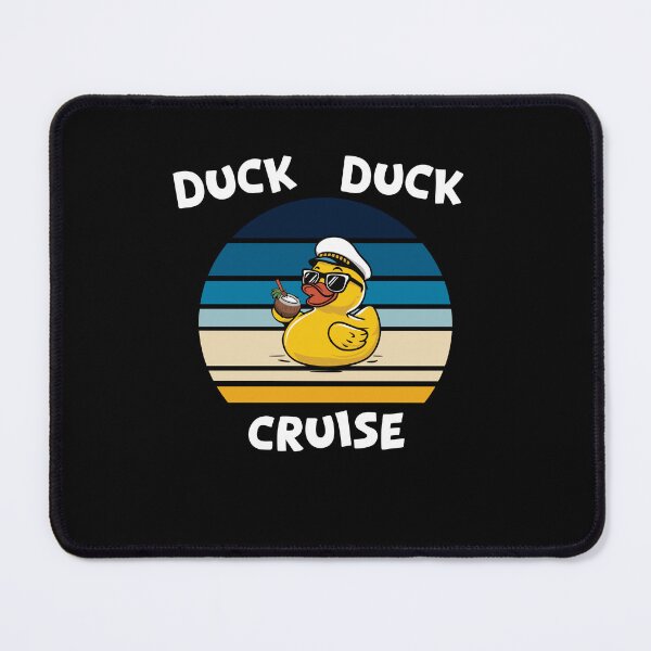 Item preview, Duck Duck Cruise Retro Sunset Cruise Duck designed and sold by Inspire-DuDe.
