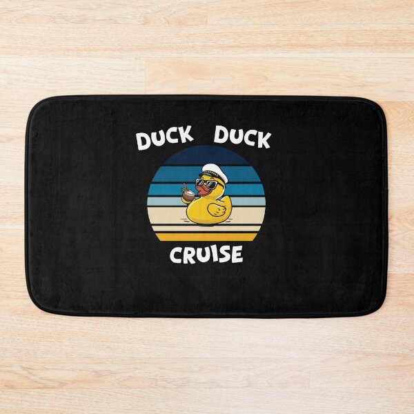 Item preview, Duck Duck Cruise Retro Sunset Cruise Duck designed and sold by Inspire-DuDe.
