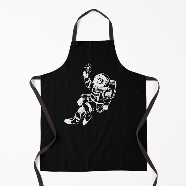 Item preview, Astronautical: fish in a spacesuit (white) designed and sold by TheDoodlemancer.