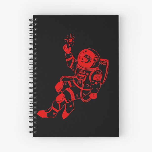 Item preview, Astronautical: fish in a spacesuit (red) designed and sold by TheDoodlemancer.