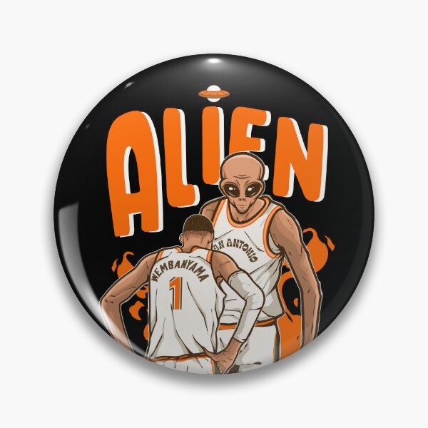 Item preview, Victor Wembanyama Alien Cartoon designed and sold by RatTrapTees.