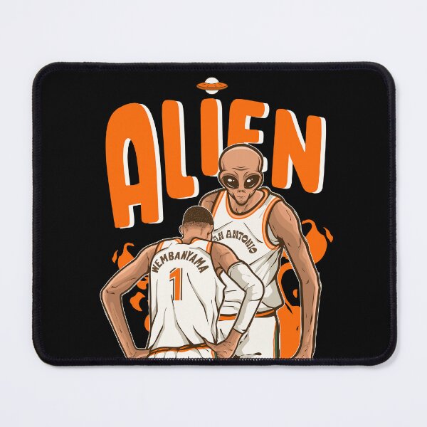 Item preview, Victor Wembanyama Alien Cartoon designed and sold by RatTrapTees.