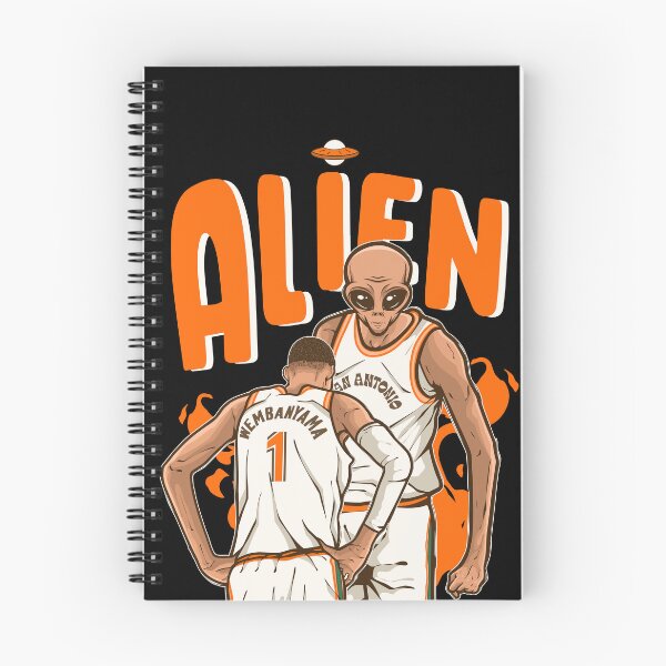 Item preview, Victor Wembanyama Alien Cartoon designed and sold by RatTrapTees.