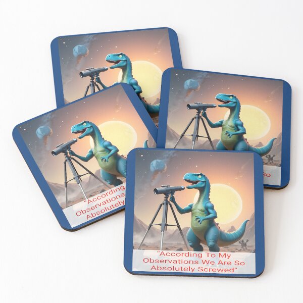 Item preview, The Dinosaurs Knew What Was Coming But...  designed and sold by Hall-O-Gram.