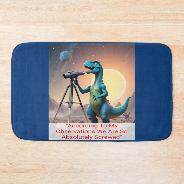 Item preview, The Dinosaurs Knew What Was Coming But...  designed and sold by Hall-O-Gram.