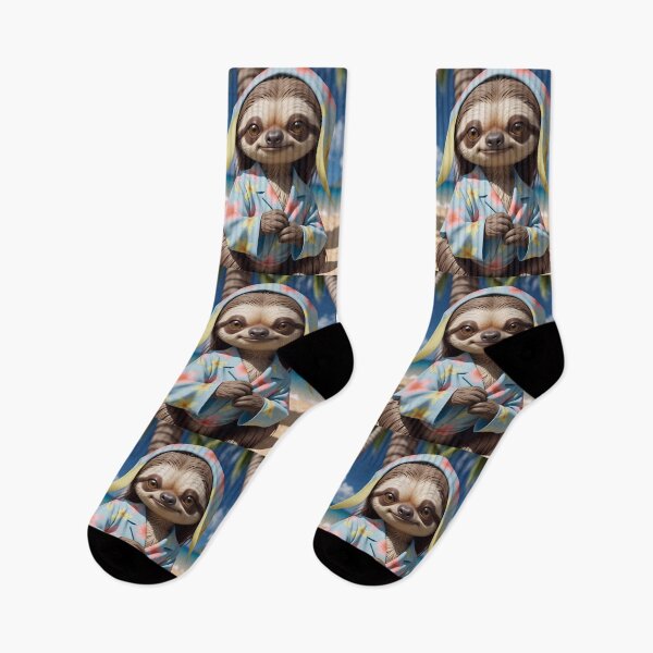 Item preview, Cute Sloth On The Beach designed and sold by TheArtOfPat.