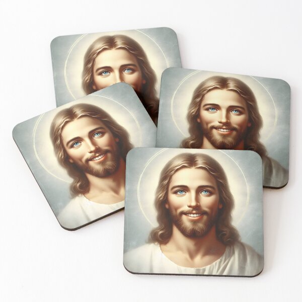 Item preview, Jesus Smiling , Jesus Christ , Jesus Face, Lord Christ, Christian designed and sold by stylishdzign.