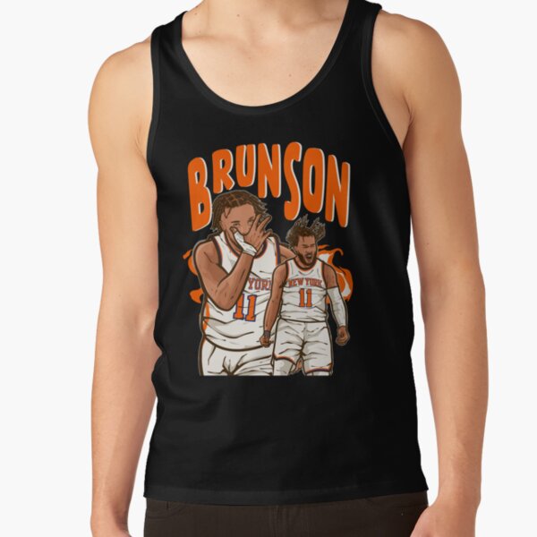 Aperçu de l'œuvre Jalen Brunson Dessin animé créée et vendue par RatTrapTees.