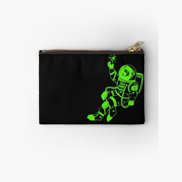 Item preview, Astronautical: fish in a spacesuit (green and black) designed and sold by TheDoodlemancer.