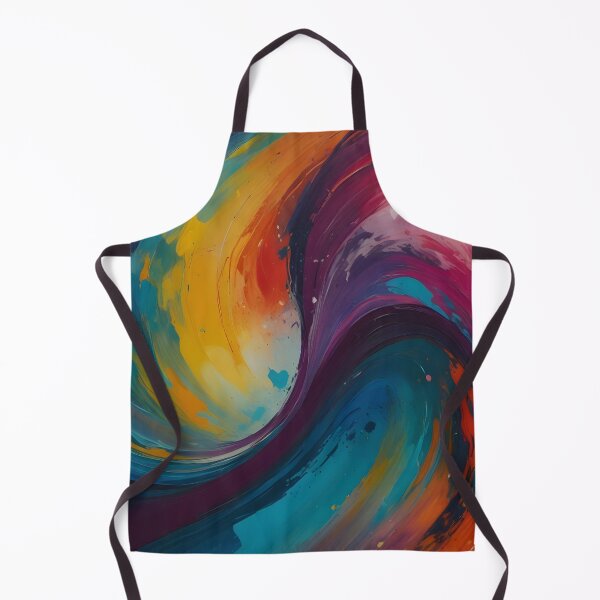 Item preview, Vibrant Abstract Artwork: A Dance of Colors Unleashing Creative Energy and Imagination designed and sold by PillowTalkyZone.