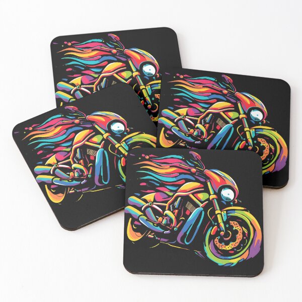 Item preview, Colorful Motorbike designed and sold by YIPPEE8.