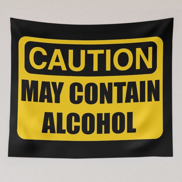 Item preview, Caution - May Contain Alcohol designed and sold by zarshirts.