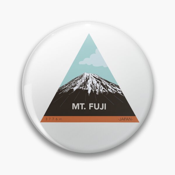 Item preview, Mt. Fuji Volcano, Japan Patch designed and sold by louweasely.