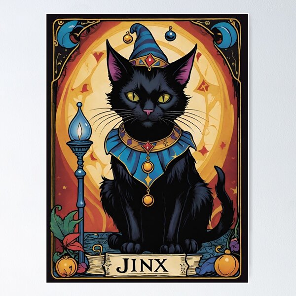 Item preview, The Jinx Card designed and sold by dcroucher.