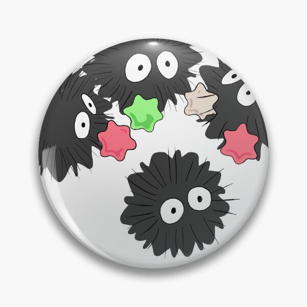 Item preview, Wandering soot (makkuro kurosuke) Cute black fluffs designed and sold by VickyUrsini.