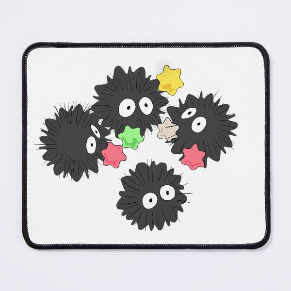 Item preview, Wandering soot (makkuro kurosuke) Cute black fluffs designed and sold by VickyUrsini.
