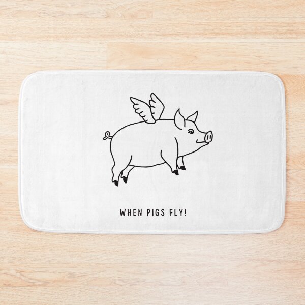 Item preview, The Flying Pig Whimsy Tee designed and sold by mYaro.