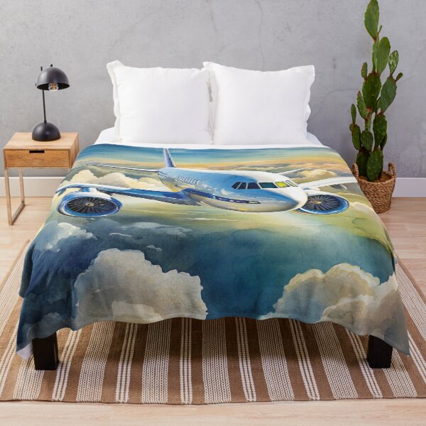 Item preview, Experience the Serene Majesty of a Passenger Plane Flying Through the Clouds designed and sold by RolandWidin.