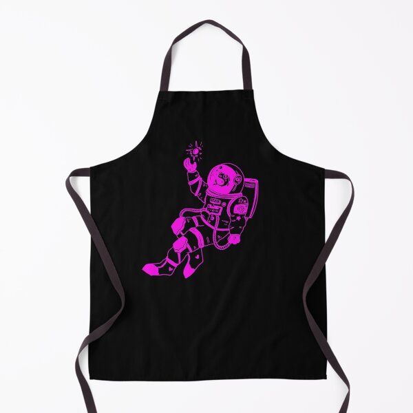 Item preview, Astronautical: fish in a spacesuit (pink and black) designed and sold by TheDoodlemancer.