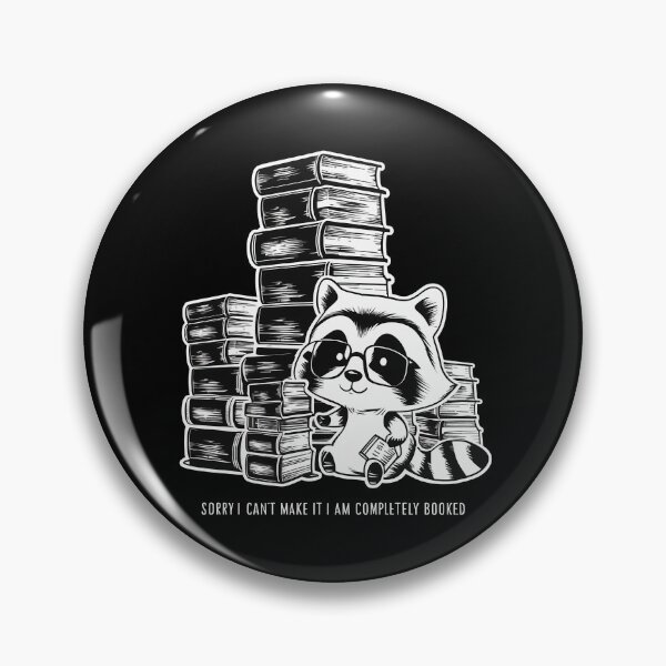 Item preview, Bookish Raccoon The Ultimate Reader designed and sold by SharpPenguin.