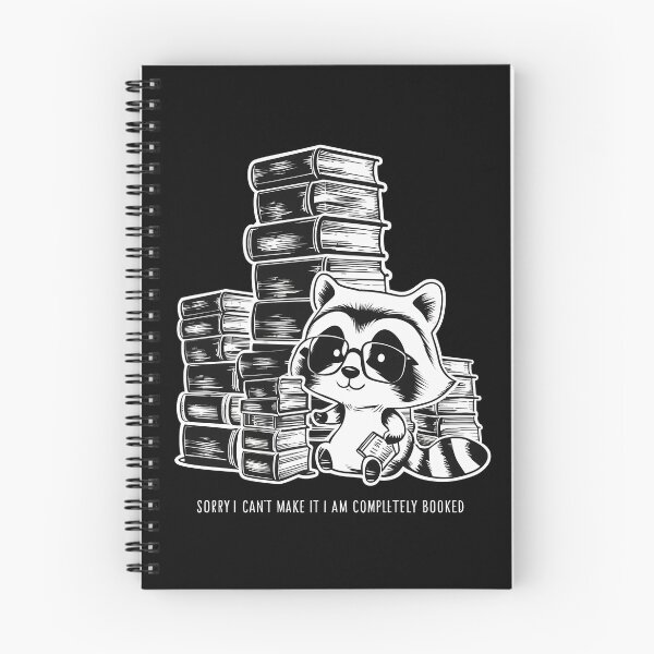 Item preview, Bookish Raccoon The Ultimate Reader designed and sold by SharpPenguin.
