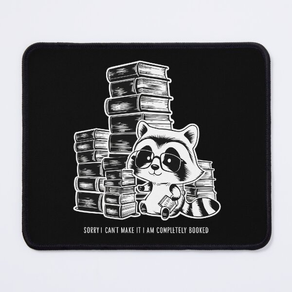 Item preview, Bookish Raccoon The Ultimate Reader designed and sold by SharpPenguin.