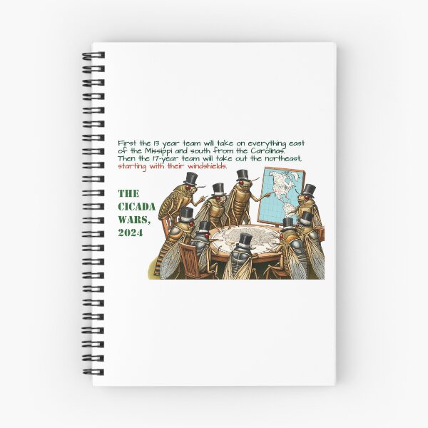 Item preview, The Cicada Wars of 2024 designed and sold by FamouslyStupid.