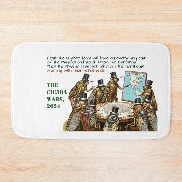 Item preview, The Cicada Wars of 2024 designed and sold by FamouslyStupid.
