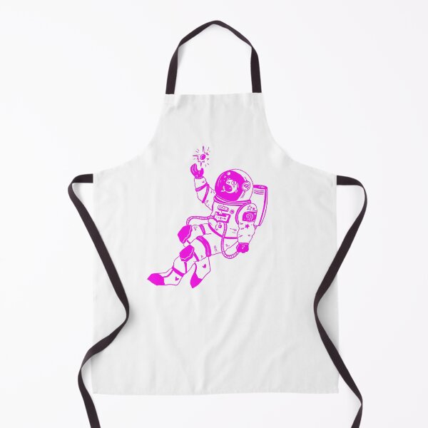 Item preview, Astronautical: fish in a spacesuit (pink and white) designed and sold by TheDoodlemancer.