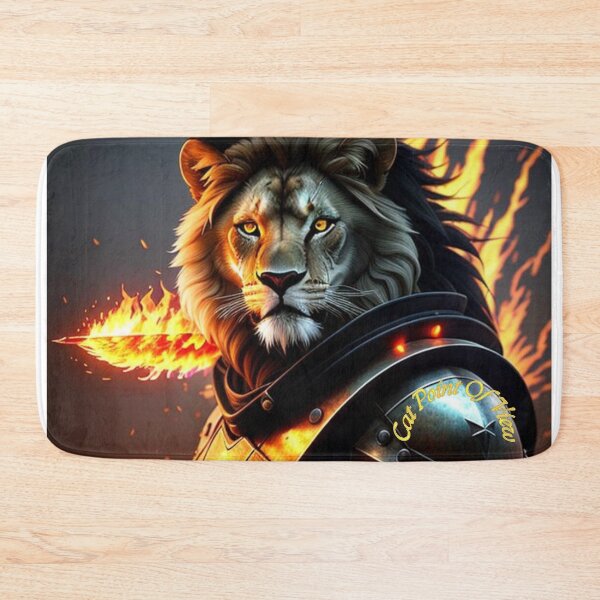 Item preview, Lion Warrior designed and sold by CatPointOfView.