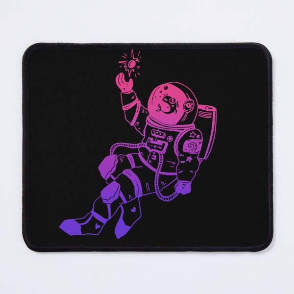 Item preview, Astronautical: fish in a spacesuit (dark bi) designed and sold by TheDoodlemancer.