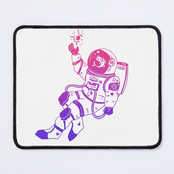 Item preview, Astronautical: fish in a spacesuit (light bi) designed and sold by TheDoodlemancer.